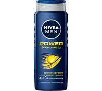 NIVEA MEN Power 24 H Fresh Effect 3 in 1 Gel doccia stimolante da uomo 500 ml