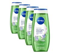 NIVEA Gel Doccia Starlight Garden Limited Edition 250 ml, Bagnoschiuma detergente corpo al profumo di Mela e Mughetto, Docciaschiuma con Vitamine C & E, Rinfresca e idrata, Tutti i tipi di pelle