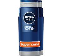 Nivea Gel Doccia Uomo Protect & Care 2 x 500 ml - Gel doccia