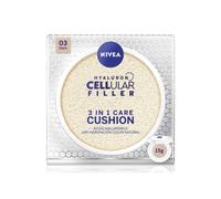 NIVEA HYALURON CELLULAR FILLER CUSHION 3EN1 15G CREMA COLORE ACIDO IALURONICO