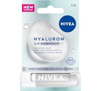 Nivea Hyaluron Moisture Plus Balsamo Labbra, Trasparente 5,2 g 5.2 g