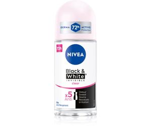 Nivea Invisible Black & White Clear antitraspirante roll-on da donna 50 ml