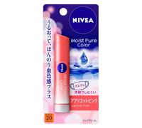 NIVEA Japan - Moist Pure Color Lip Apricot Pink - 3.5g