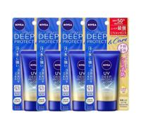 NIVEA Japan - UV Deep Protect & Care Essence SPF50+ PA++++ - 50g (4ea) Set