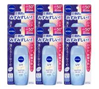NIVEA Japan - UV Super Water Gel EX SPF50+ P 80g (6ea) Set