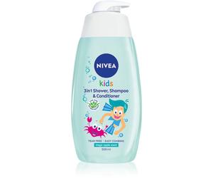 NIVEA Kids Magic Apple gel doccia delicato e shampoo per bambini 3 in 1 500 ml