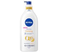 NIVEA Latte Corpo Rigidità Q10 48H (1 x 625ml) - Latte corpo idratante arricchito con Co-Enzima Q10 & Vitamina C - Crema idratante rassodante per il corpo per pelli normali