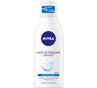 NIVEA Latte Detergente Rinfrescante 200 ml, Detergente viso idratante e lenitivo, Cleanser struccante con Aloe Vera e Acido Ialuronico, Rimuove trucco waterproof, Skincare per pelle da normale a secca