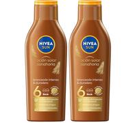 Nivea Latte Solare Carotene Spf6 200ml (Confezione da 2)