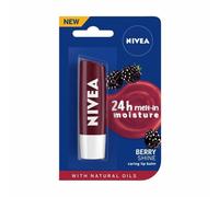 NIVEA Lip Balm, Fruity Berry Shine, 4,8 gm spedizione gratuita