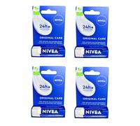 NIVEA - Lip Balm Original Care - 4.8g (4ea) Set