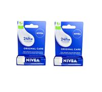 NIVEA - Lip Balm Original Care - 4.8g Duo Set
