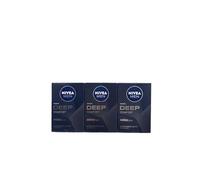 Nivea Lozione dopobarba da uomo, Deep Comfort, confezione da 3 (3 x 100 ml)