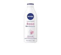 NIVEA Lozione per il corpo rosa (400 ml), crema per il corpo con olio di argan e fragranza di rosa, crema idratante per il corpo per 72 ore di idratazione profonda completa