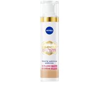 NIVEA Luminous 630 CC - Fluido antimacchia FPS30, tinta media (1 x 40 ml), CC crema tinta unificata, fondotinta coprente, imperfezioni, trattamento viso tinto anti-invecchiamento, correttore di