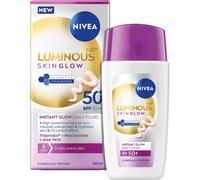 Nivea Luminous 630 Skin Glow Fluido Luminosità Immediata, SPF50+