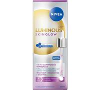 NIVEA Luminous630 Skin Glow Siero Viso Luminosità Immediata 30 ml, Siero antimacchia viso idratante per un incarnato uniforme e luminoso, Face serum con Niacinamide, Aloe Vera e Thiamidol brevettato