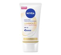 NIVEA Luminous630 Anti-Macchie Crema Mani Trattamento Avanzato SPF 15 50 ml, Crema mani antiage e antimacchie, Hand cream con Acido Ialuronico e Thiamidol brevettato, Tutti i tipi di pelle