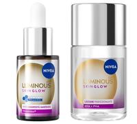 Nivea Luminous630 Skin Glow Siero Antimacchia Viso Idratante + Esfolia