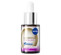 NIVEA Luminous630 Skin Glow Siero Viso Luminosità Immediata 15 ml, Siero antimacchia viso idratante per un incarnato uniforme e luminoso, Face serum con Niacinamide, Aloe Vera e Thiamidol brevettato
