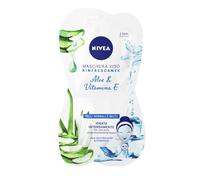NIVEA - Maschera Viso Rinfrescante - Aloe & Vitamina E Maschera idratante 15 ml unisex