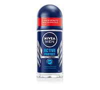 NIVEA MEN Active Protect roll-on deodorante (50 ml), antitraspirante per 48 ore di protezione contro il sudore, deodorante con preziosi estratti di mare