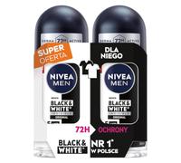 NIVEA MEN Antitraspirante originale in bianco e nero, 2 x 50 ml