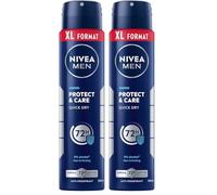 NIVEA MEN - Atomizzatore maschile Protect & Care - Deodorante da uomo 72H anti-traspirante ascelle - Formato XXL - Anti-prurito & anti-irritazione - 0% alcool - tutti i tipi di pelle - 250 ml