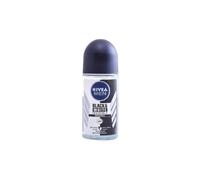 Nivea Men Deodorante Black & White Invisible Applicatore Roll-On Senza Alcool - Flacone da 50ml