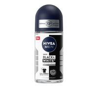 NIVEA MEN Black & White Invisible Original Roll-on 6 x 50 ml, Deodorante uomo 72h, Deodorante roll on antitraspirante contro odori, sudore, residui, irritazioni e macchie su tessuti chiari e scuri