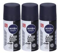 Nivea Men Black&White Invisible Original Spray Mini 3x35 ml Spray