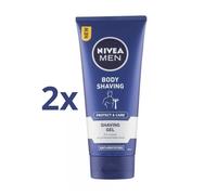 Nivea Men Body Shaving Gel Rasatura Corpo Anti Irritazioni 200ml Offerta 2 pezzi