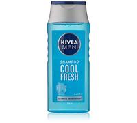 NIVEA MEN Cool Fresh Shampoo 250 ml, shampoo giornaliero da uomo, fresco e rinfrescante per la cura dei capelli, shampoo al mentolo adatto per capelli normali e grassi