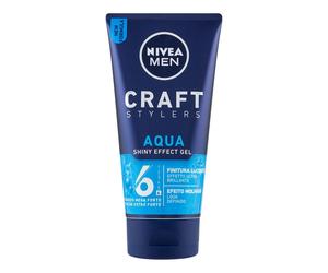 Nivea Men Craft Stylers Aqua Shiny Effect Gel Per Capelli 150 ml - Gel per capelli