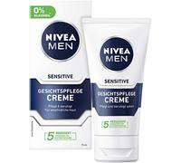 Nivea Men - crema idratante e lenitiva per uomini con pelle sensibile in confezione da 2 (2 x 75 ml)