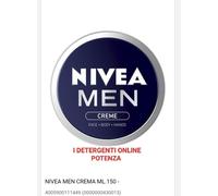 Nivea Men Crema Uomo Multiuso Mani-Viso-Corpo 150ml PEZZI 2