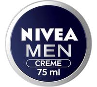 NIVEA MEN Creme 75 ml, Crema idratante multiuso per viso, corpo e mani, Crema uomo con Vitamina E e Aloe Vera, Assorbimento rapido, Uso quotidiano, Skincare uomo per tutti i tipi di pelle