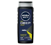 NIVEA MEN Deep Sport gel doccia energizzante per uomo 500 ml