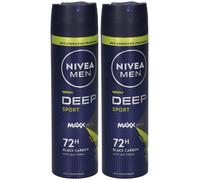 Nivea Men Deep Sport Deodorante Spray 2x150 ml
