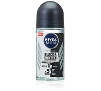 Nivea Men, Deodorante Invisible For Black & White Power Roll-on, 3 pz. da 50 ml