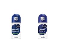 NIVEA MEN Deodorante Roll On Derma Control Sensitive 50 ml, Deodorante uomo antitraspirante per una protezione 72h, Formula senza alcool con Acido Ialuronico e Vitamina E per la pelle sensibile