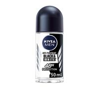 (89,67 €/ L) 3x 50ml Nivea Uomo Invisibile 48h Roll On per Black & Bianco