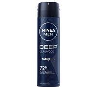 Nivea Men Deo Spray per uomini, protezione anti-traspirante, DEEP, confezione da 6 (6 X 150 ML)