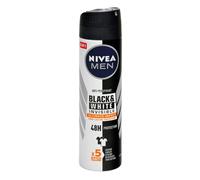 Nivea Men, Deodorante spray “Invisible Black & White” - 150 ml (Pacco da 6)