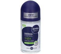 Nivea Men Derma Control Sensitive Deodorante Roll-on per Pelle Sensibi