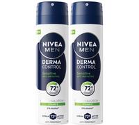 Nivea Men Derma Control Sensitive Deodorante Spray 72h 2x150 ml Spray