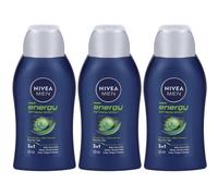 Nivea Men Doccia Shampoo Energy 3x50 ml