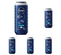 NIVEA MEN Doccia Shampoo Fresh Relax 250 ml, Docciaschiuma uomo 3 in 1 pe 250 ml