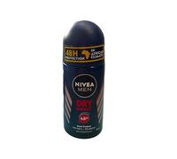 NIVEA Men Dry Impact Deo Roll On in confezione da 6 (6 x 50 ml), rullo antitraspirante per una sensazione di freschezza sulla pelle, deodorante con protezione 48 ore.