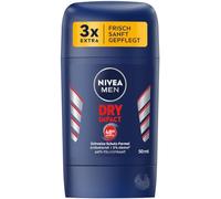 NIVEA MEN Dry Impact Deo Stick (50 ml), anti-traspirante per una sensazione di pelle secca, deodorante con formula di protezione dal sudore 48 ore e 2 agenti antibatterici